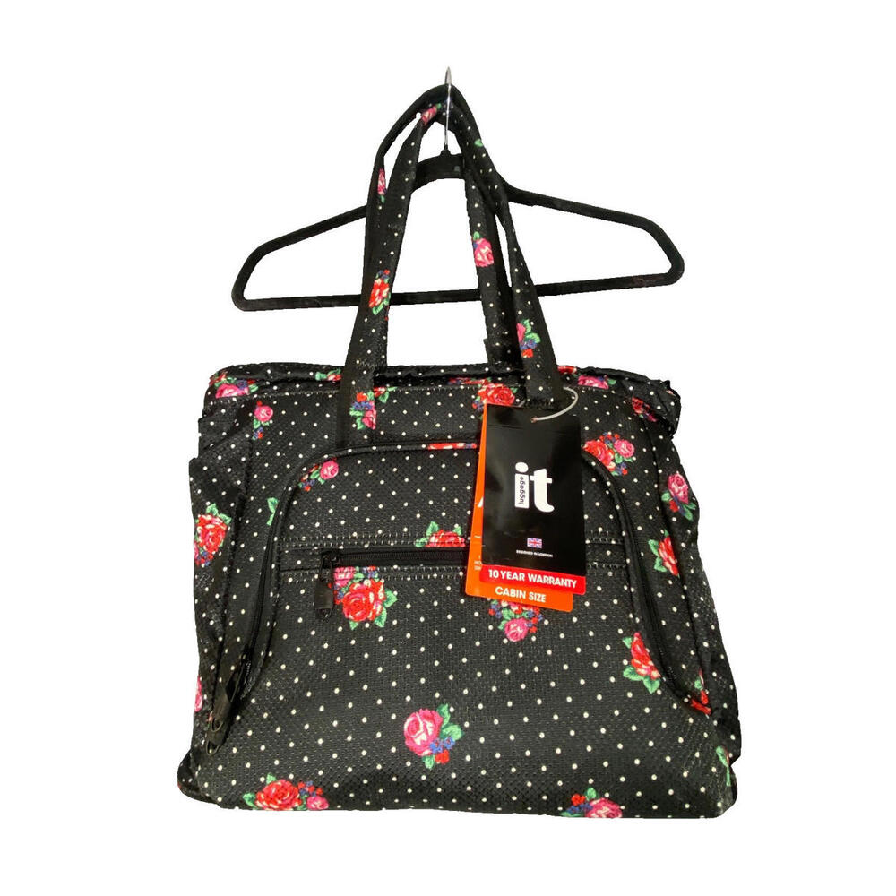 it luggage Designed in London Rose Carry On Bag 12.8" x 16.5" x 5.9"